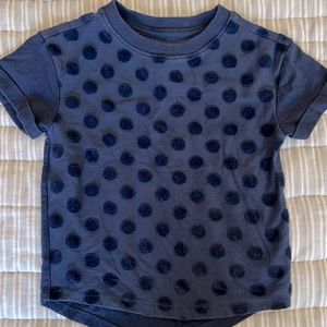 Cat and Jack navy girls tshirt 3T